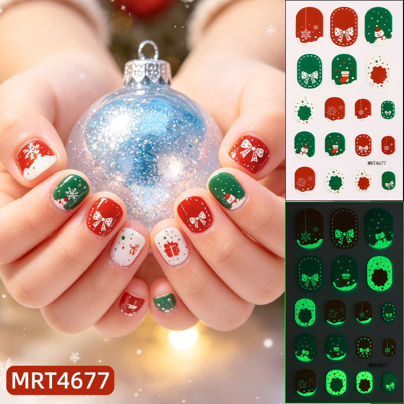 Kids Nail Wraps for Christimas🎅🎄